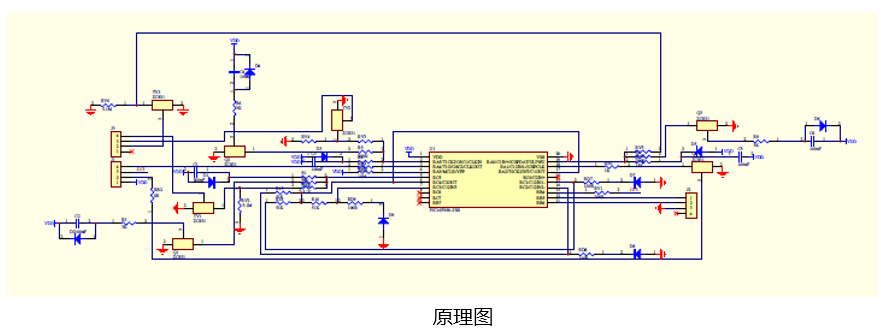 mtouch觸摸開關(guān)解決方案原理圖 mtouch觸摸開關(guān)解決方案原理圖